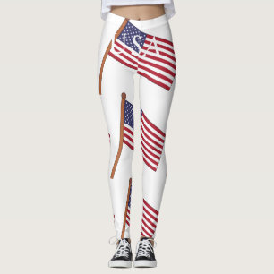Vlag van de VS Thunder_Cove Leggings