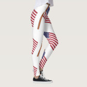Vlag van de VS Thunder_Cove Leggings (Rechts)