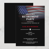 Vlag van de VS | Transparante Gradiënt | Klasse Zw Kaart (Voorkant / Achterkant)