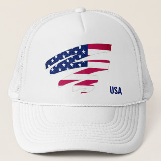Vlag van de VS Trucker Hat - Patriottisch Baseball Trucker Pet