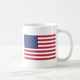 Vlag van de VS. Verenigde Staten van Amerika. Koffiemok