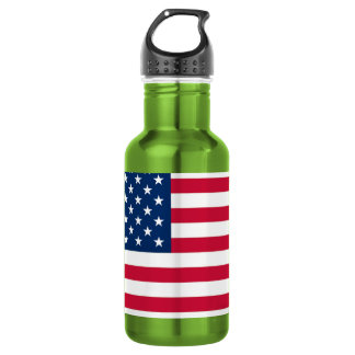 Vlag van de VS - Verenigde Staten van Amerika - Pa Waterfles