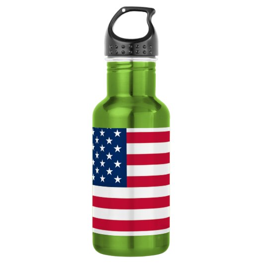 Vlag van de VS - Verenigde Staten van Amerika - Pa Waterfles (Voorkant)