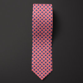 Vlag van de VS vierkante patchwork Stropdas