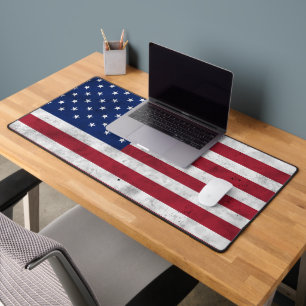 Vlag van de VS vintage rood wit blauw Amerika patr Bureaumat