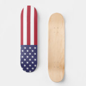 Vlag van de VS, vlag van de Verenigde Staten Persoonlijk Skateboard (Voorkant)