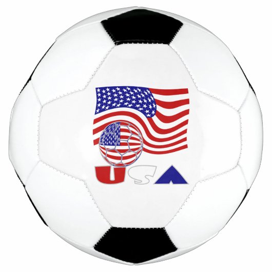 Vlag van de VS Voetbal (Voorkant)
