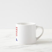 Vlag van de VS Voetbal Espresso Kop (Rechts)