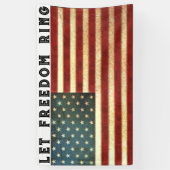 Vlag van de VS Vrijheid Spandoek (Verticaal)