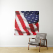 Vlag van de VS Wandkleed (In Situ (horizontaal))