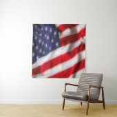 Vlag van de VS Wandkleed (In situ)