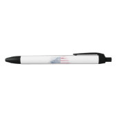 Vlag van de VS Zwarte Inkt Pen (Bovenkant)