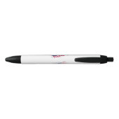 Vlag van de VS Zwarte Inkt Pen (Achterkant)