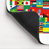 VLAG VAN DE WERELD MUISMAT (Hoek)