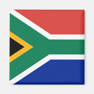 Vlag van de Wereld van Zuid-Afrika de Nationale Magneet