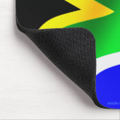 Vlag van de Zuid-Afrikaanse Patriottische Wereldvl Muismat (Hoek)