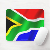Vlag van de Zuid-Afrikaanse Patriottische Wereldvl Muismat (Met muis)
