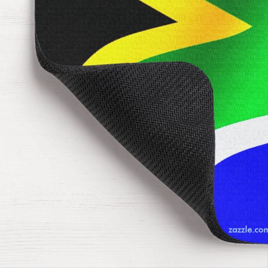 Vlag van de Zuid-Afrikaanse Patriottische Wereldvl Muismat (Hoek)