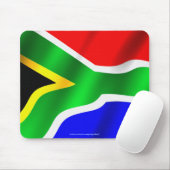Vlag van de Zuid-Afrikaanse Patriottische Wereldvl Muismat (Met muis)