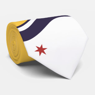 Vlag van de Zuid-BendStropdas (Indiana) Stropdas