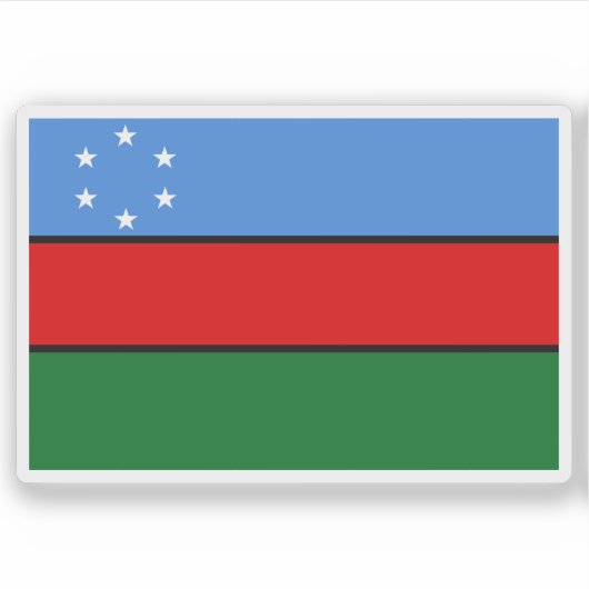 Vlag van de Zuidwestelijke Staat (2002-2014), Soma Sticker (Voorkant)