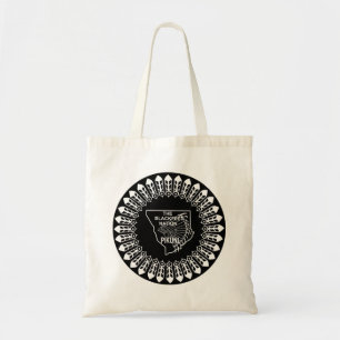 Vlag van de Zwarte Voeten Natie Tote Bag