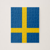Vlag van de Zweedse puzzel Legpuzzel (Verticaal)