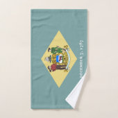 Vlag van Delaware Bad Handdoek (Handdoek)