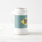 Vlag van Delaware Bierpul (Voorkant links)