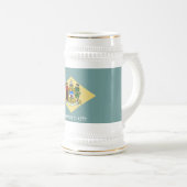 Vlag van Delaware Bierpul (Voorkant rechts)