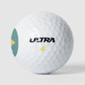 Vlag van Delaware Golfballen (Logo)