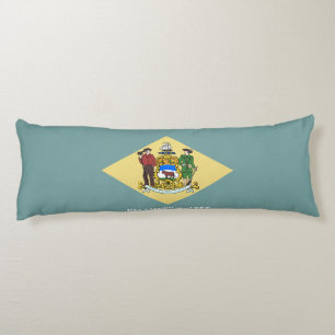 Vlag van Delaware Lichaamskussen