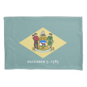 vlag van Delaware-staat Kussensloop (Voorkant)