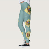 vlag van Delaware-staat Leggings (Links)