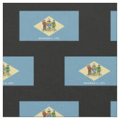 vlag van Delaware-staat Stof (Close Up)