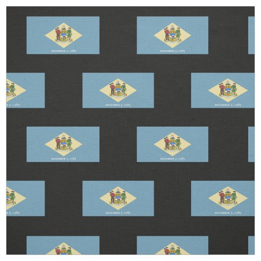 vlag van Delaware-staat Stof (Swatch)