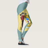 Vlag van Delaware, VS Leggings (Rechts)