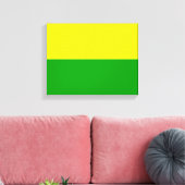 Vlag van Den Haag Canvas Afdruk (Insitu (Woonkamer))