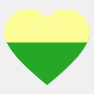 Vlag van Den Haag Hart Sticker