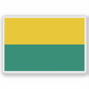 Vlag van Den Haag, Nederland Sticker