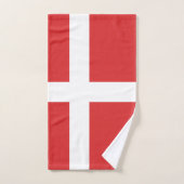 Vlag van Denemarken Bad Handdoek (Handdoek)