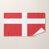 Vlag van Denemarken Bad Handdoek (Handdoek)