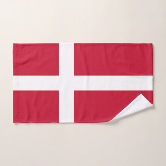 Vlag van Denemarken Bad Handdoek (Handdoek)