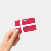 Vlag van Denemarken Badge (Handheld)