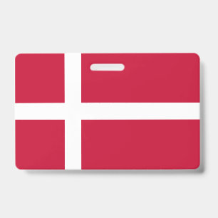 Vlag van Denemarken Badge