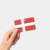 Vlag van Denemarken Badge (Handheld)
