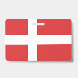Vlag van Denemarken Badge