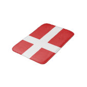 Vlag van Denemarken Badmat (Gekanteld)