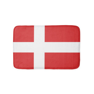 Vlag van Denemarken Badmat