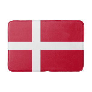 Vlag van Denemarken Badmat